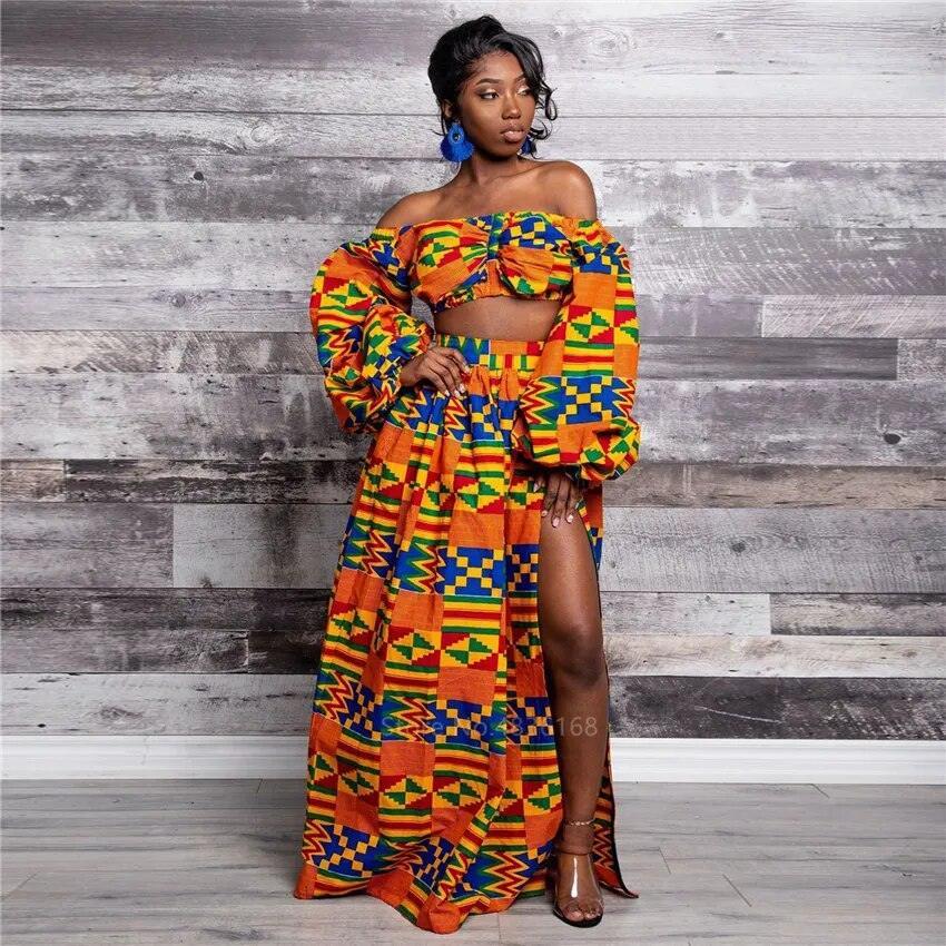 African Print Clothing Set