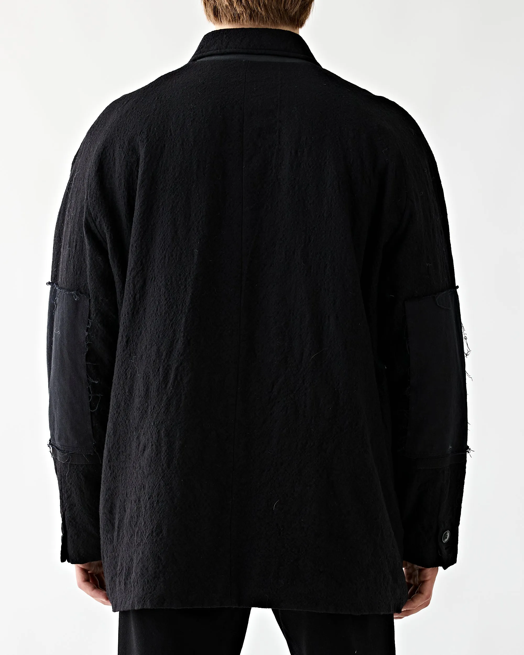 AM2-3 Wool Coat Black