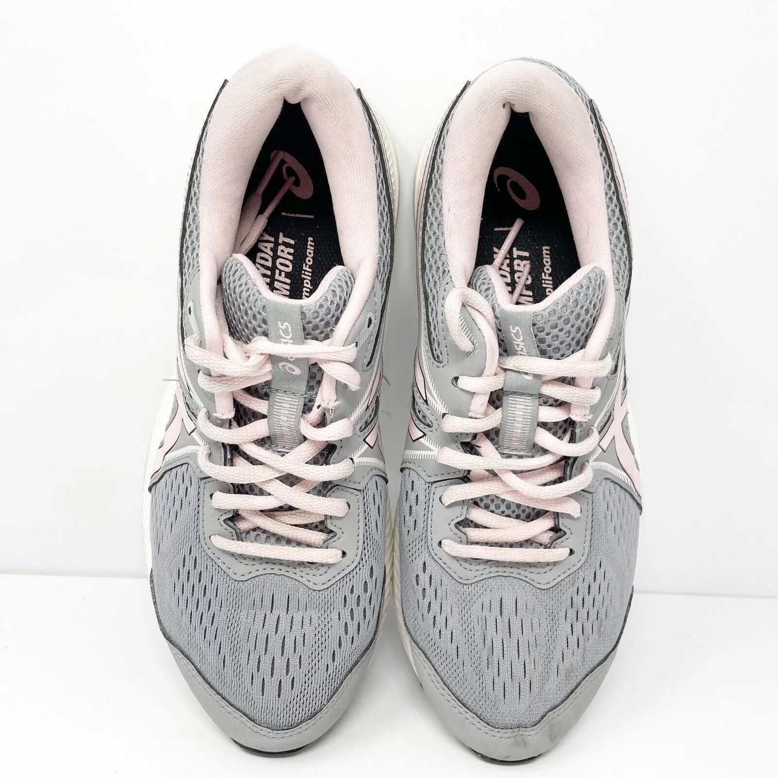 Asics Womens Gel Contend 7 1012A911 Gray Running Shoes Sneakers Size 7.5