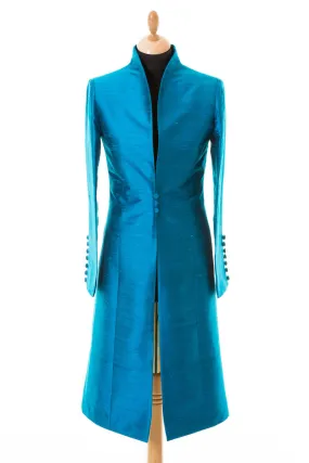 Avani Coat in Kingfisher Blue