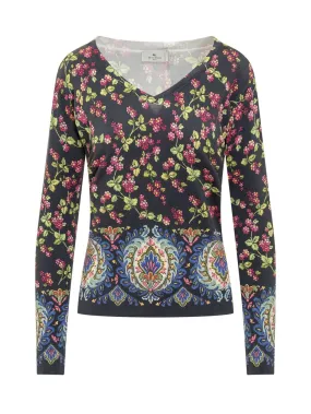 Berries Paisley Sweater