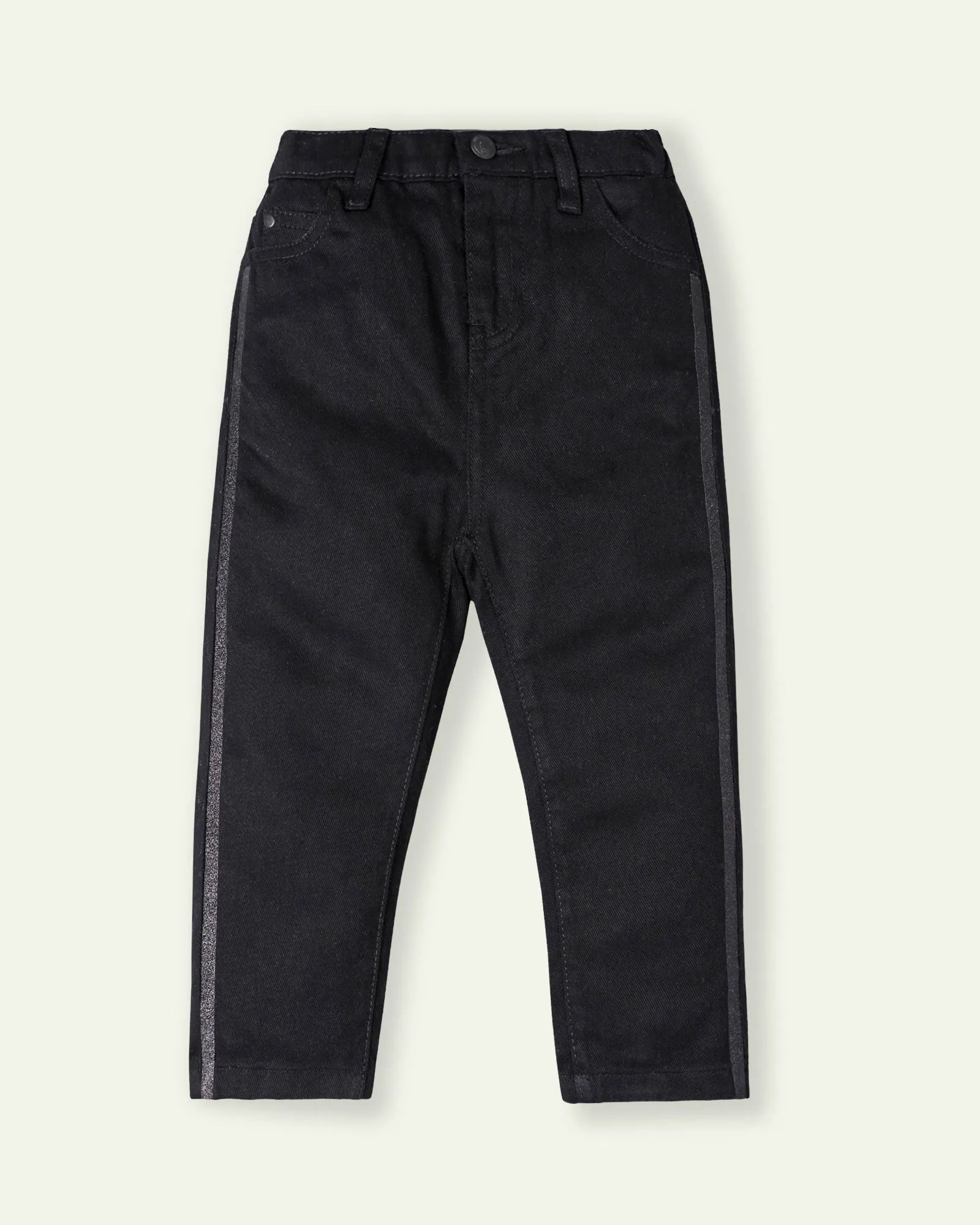 Black Mom Fit High Rise Jeans