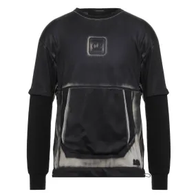 C P Company Faded Black Jumper