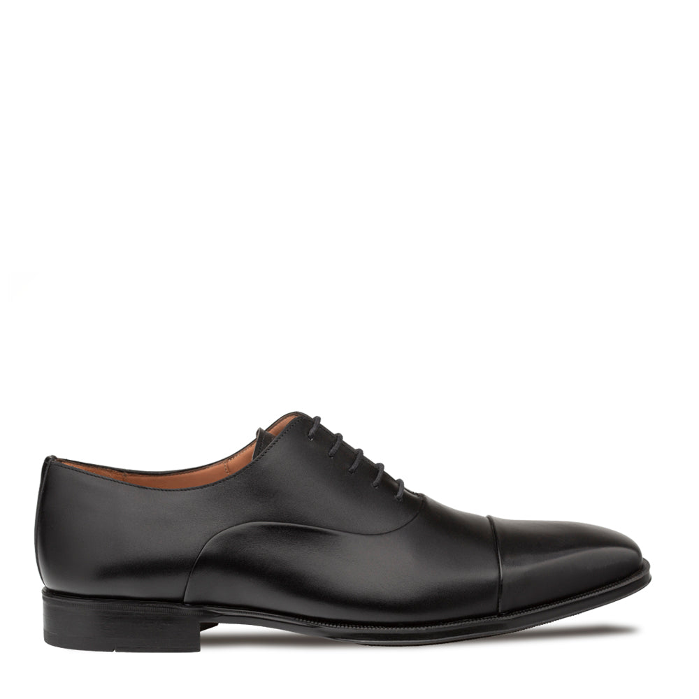 Cap Toe Rubber Sole Oxford