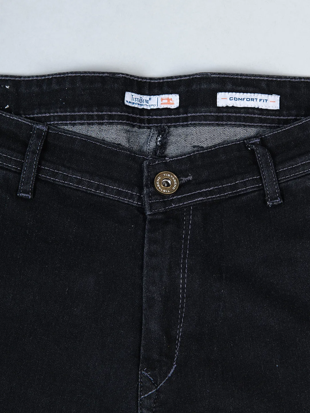 Carbon Black Cargo Jeans