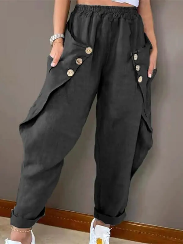 Casual Loose Women Cargo Pants