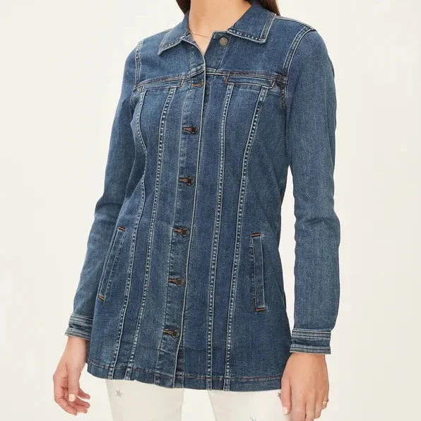 CC - FDJ Long Denim Jacket