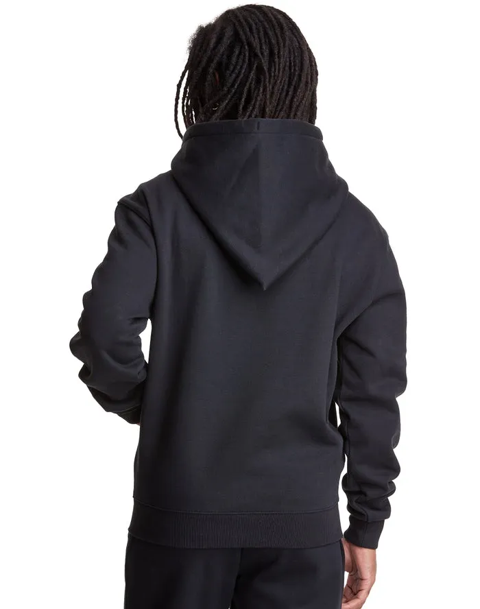 CHAMPION “SUPER FLEECE” SMALL LOGO CONE HOODY-BLACK