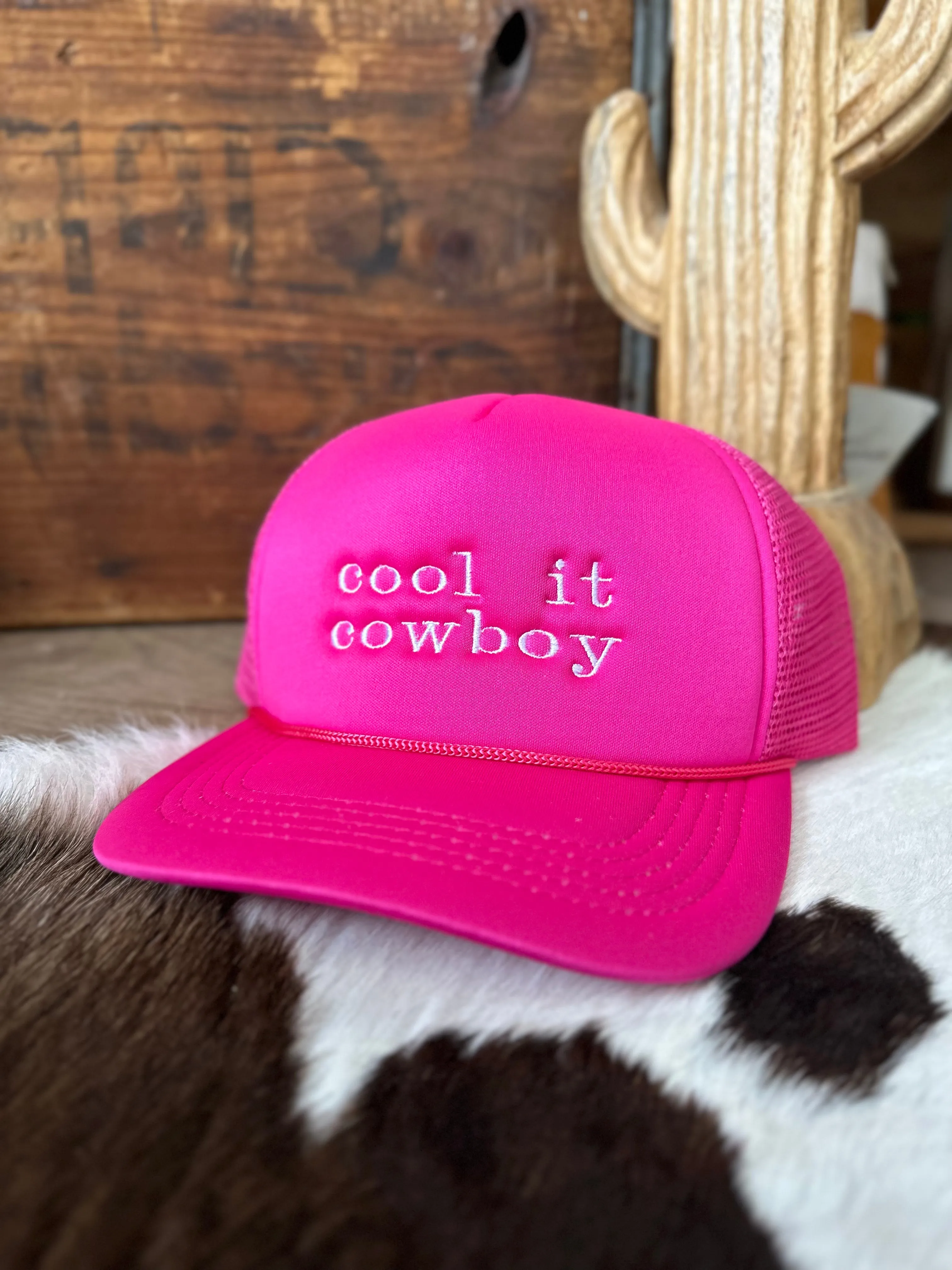 Cool It Cowboy Trucker Hat