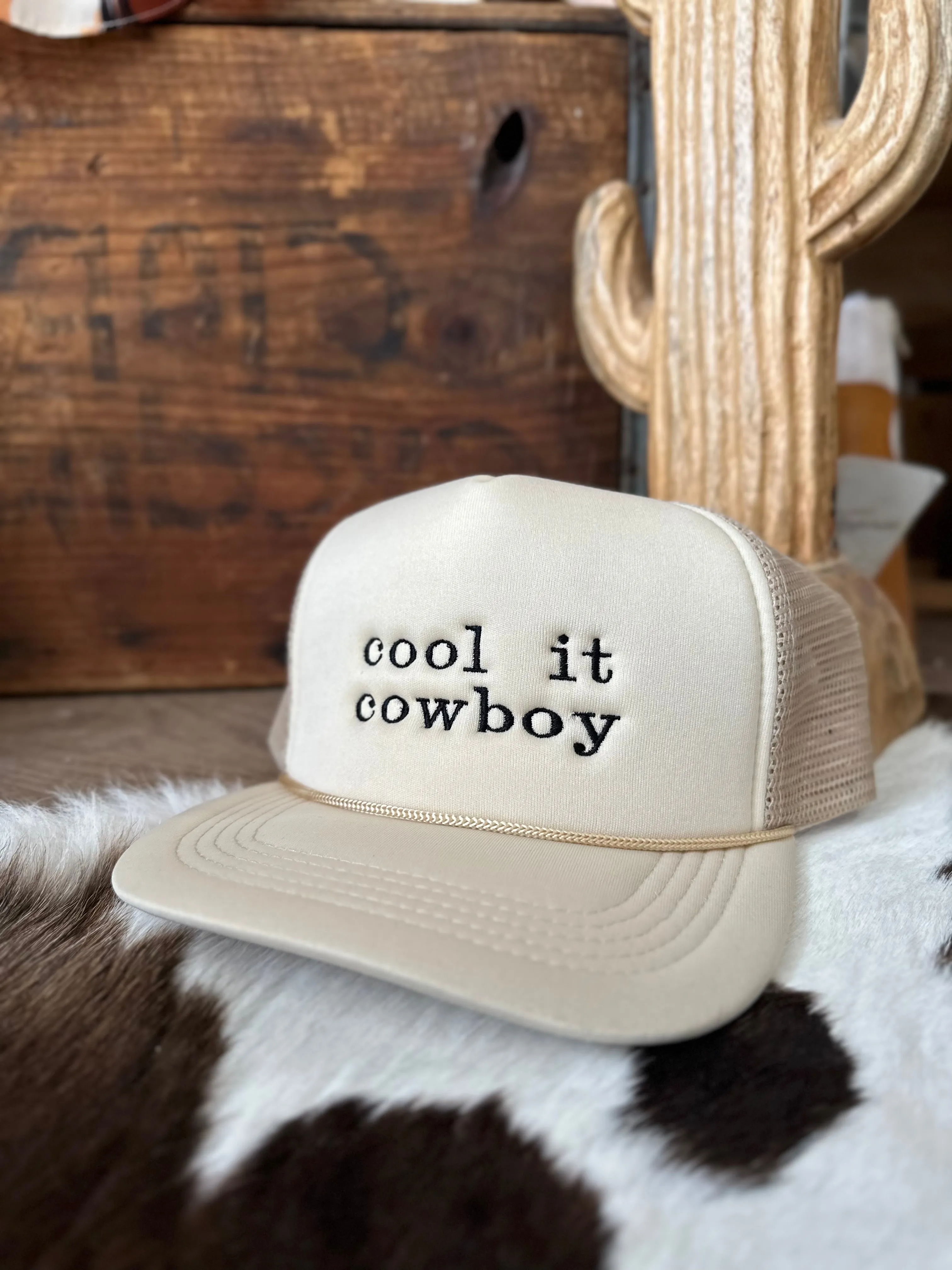 Cool It Cowboy Trucker Hat