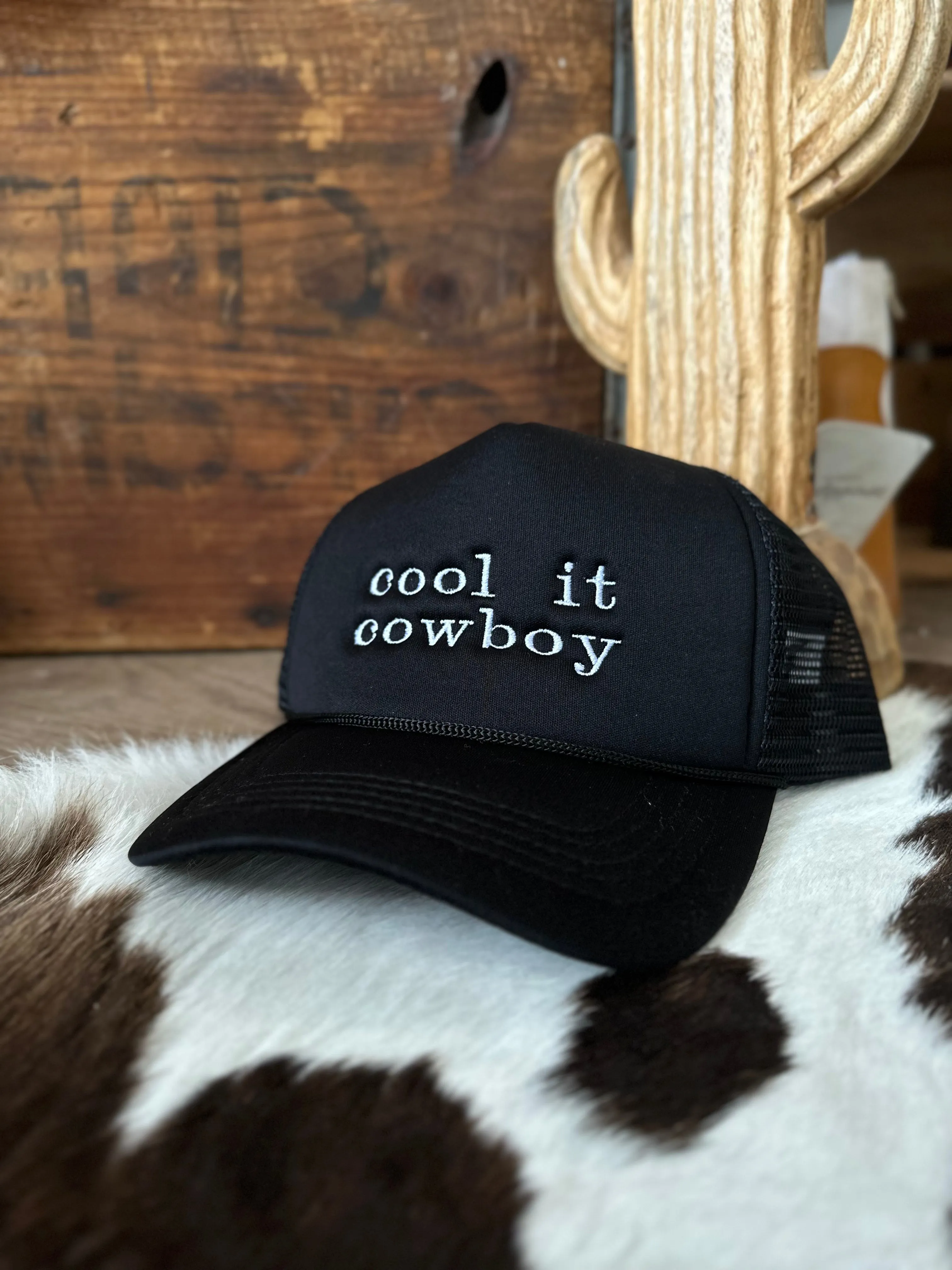 Cool It Cowboy Trucker Hat