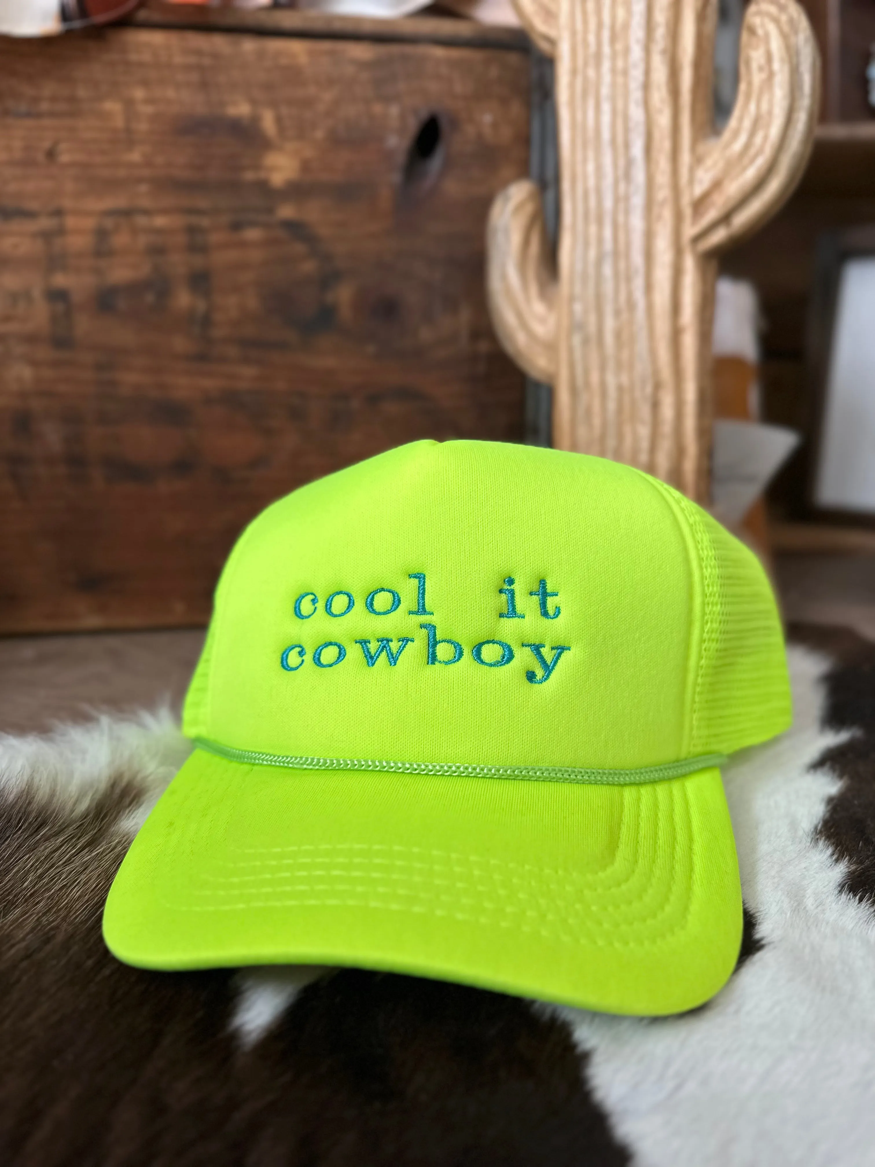 Cool It Cowboy Trucker Hat