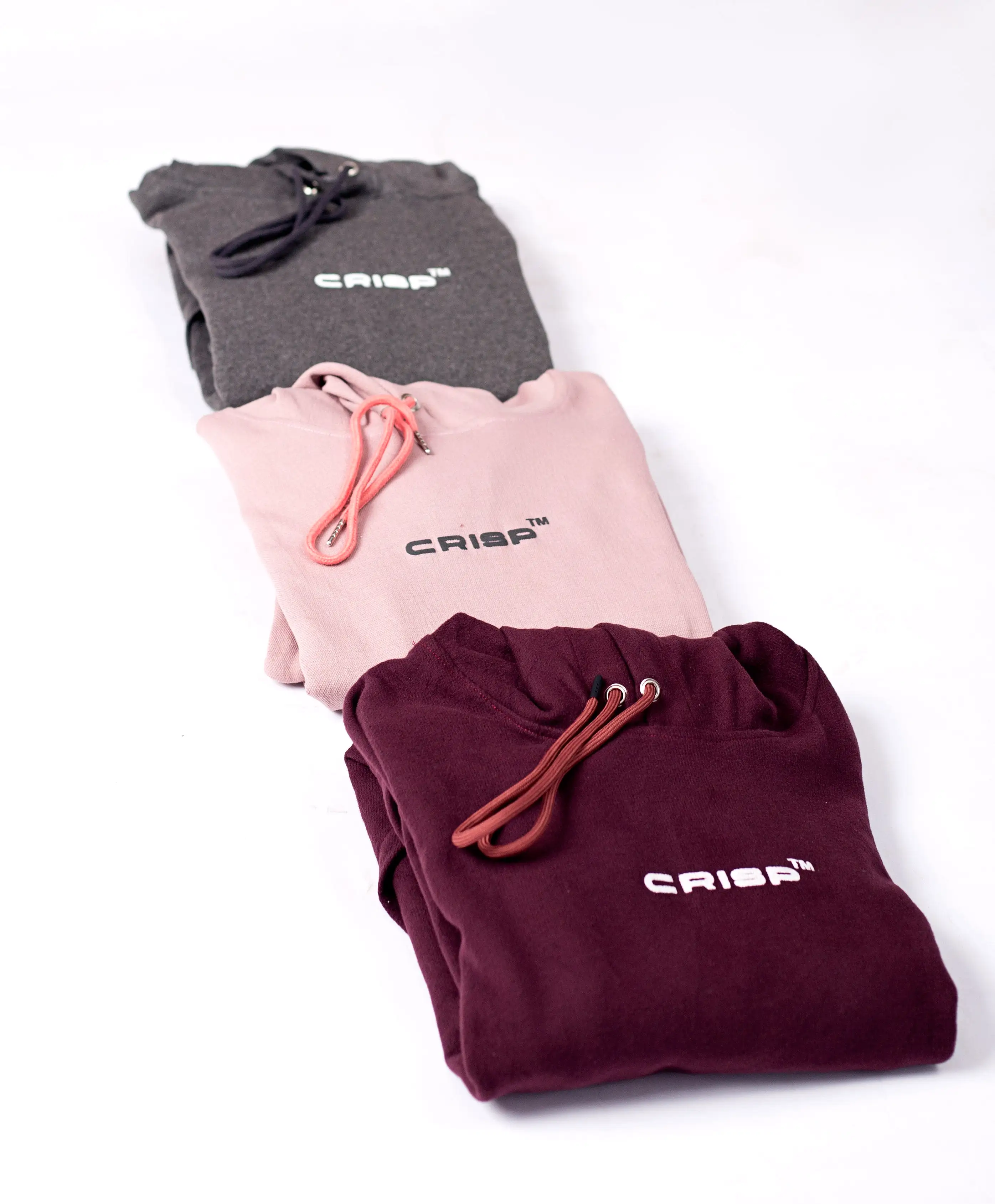 CRISP Long Sleeves Sweatshirt with Hoodie