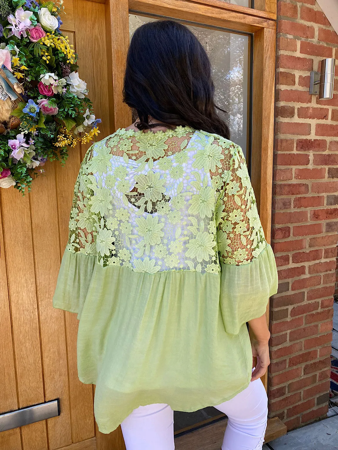 Crochet Lace Blouse Sally