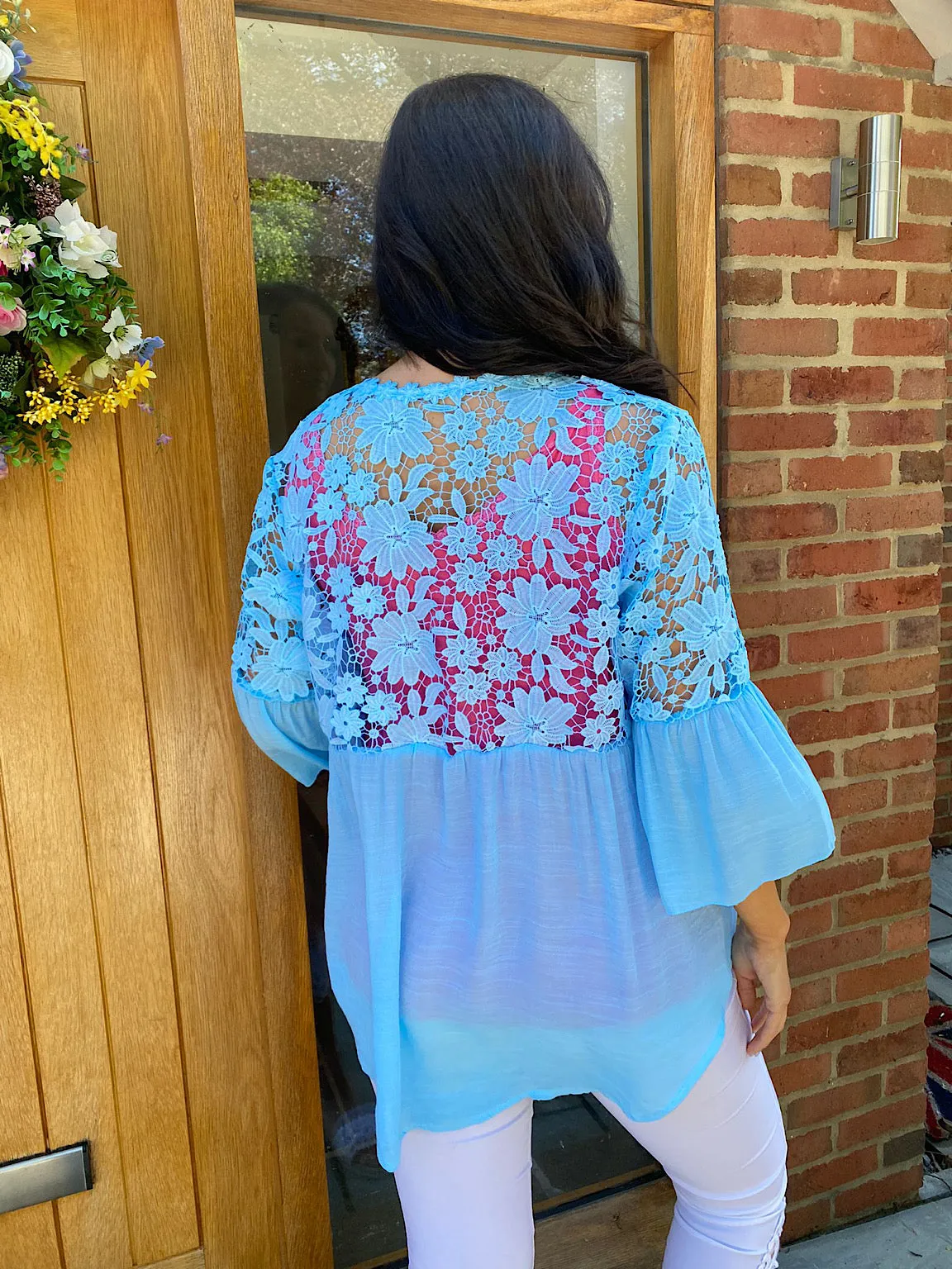 Crochet Lace Blouse Sally