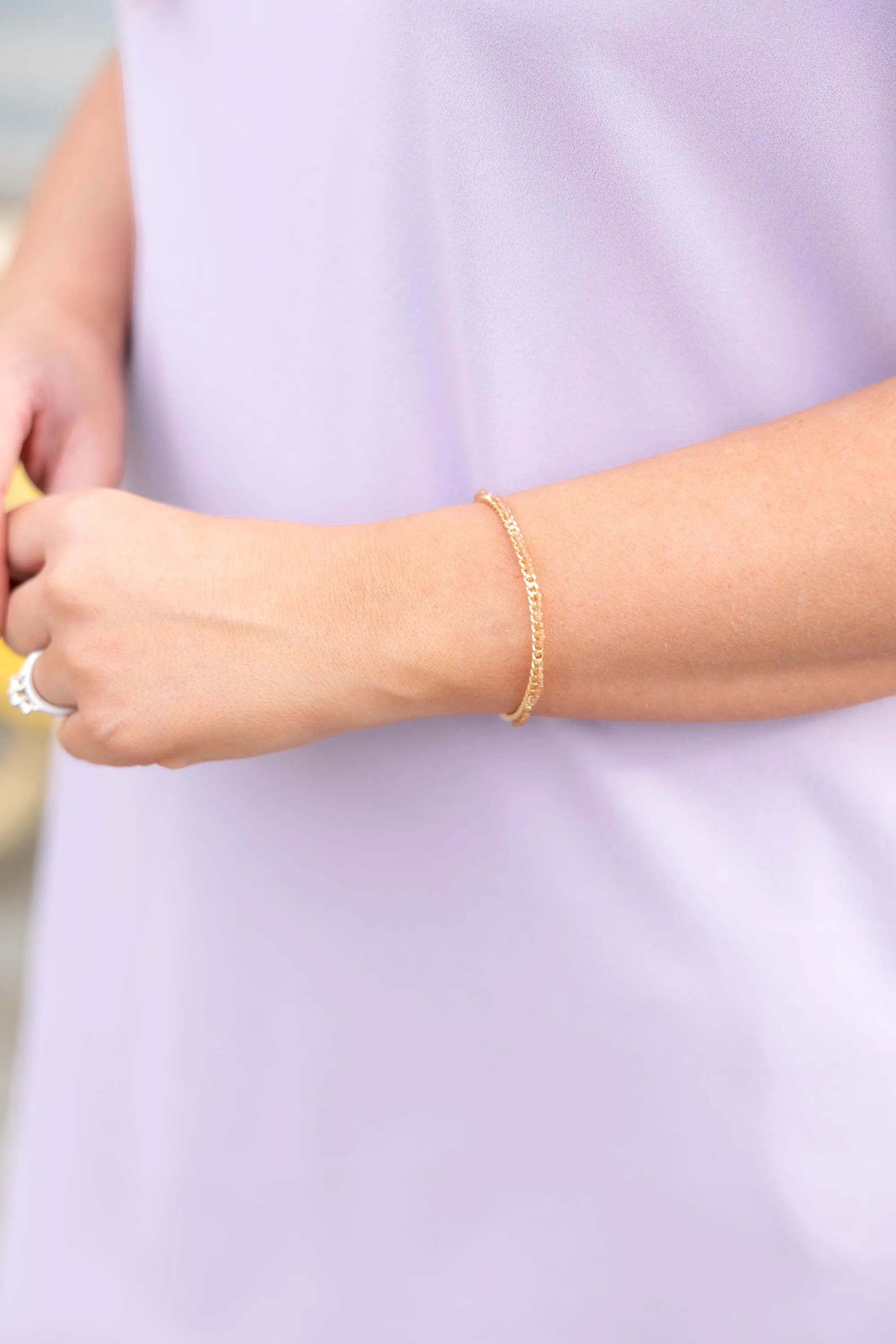 Cuffed Bracelet, Gold