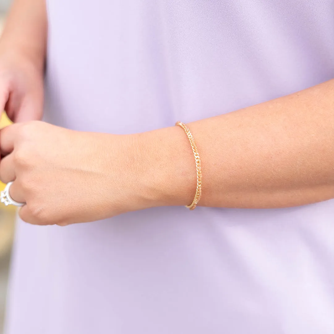 Cuffed Bracelet, Gold