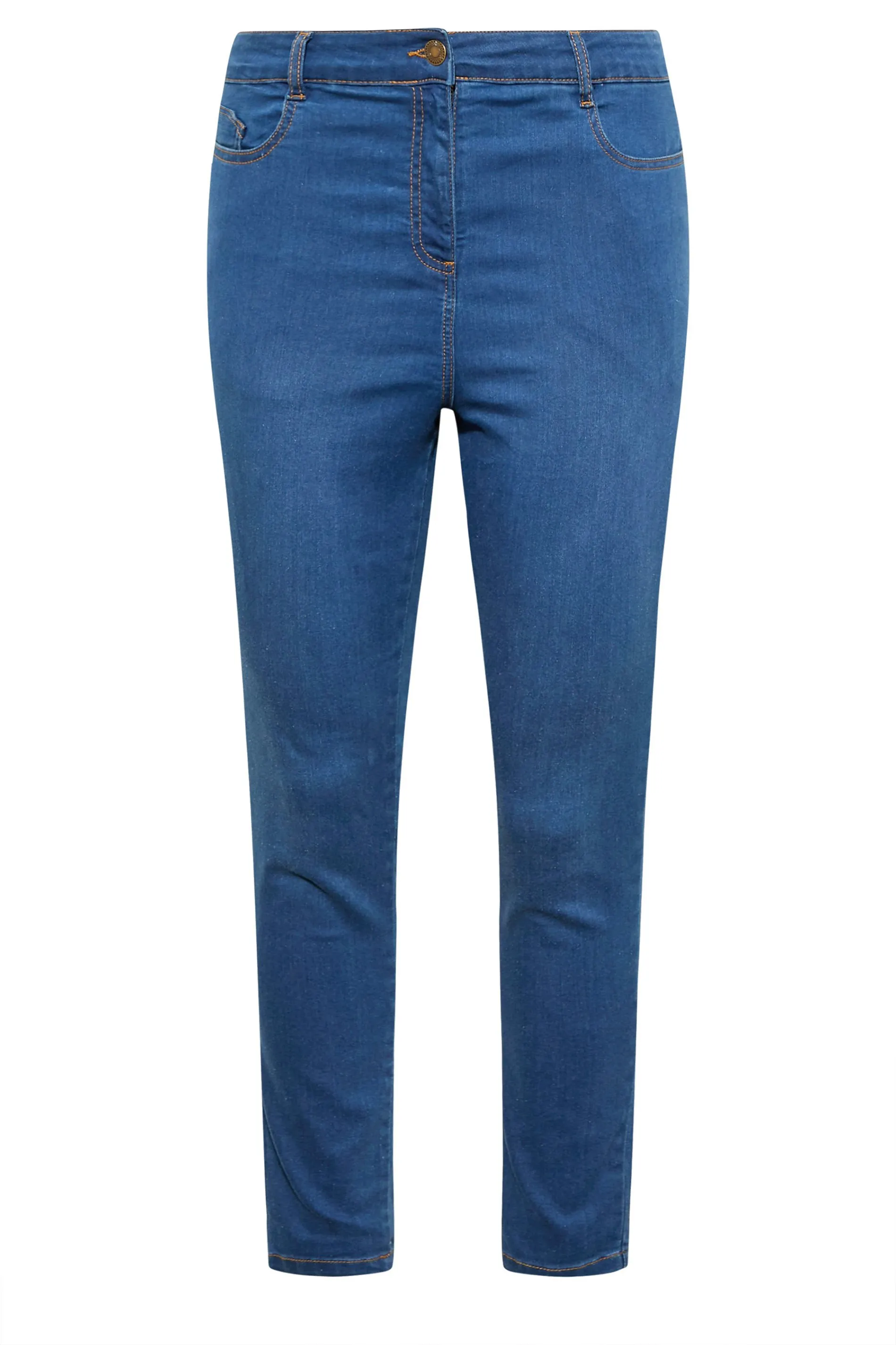 Curve Mid Blue Skinny Stretch AVA Jeans