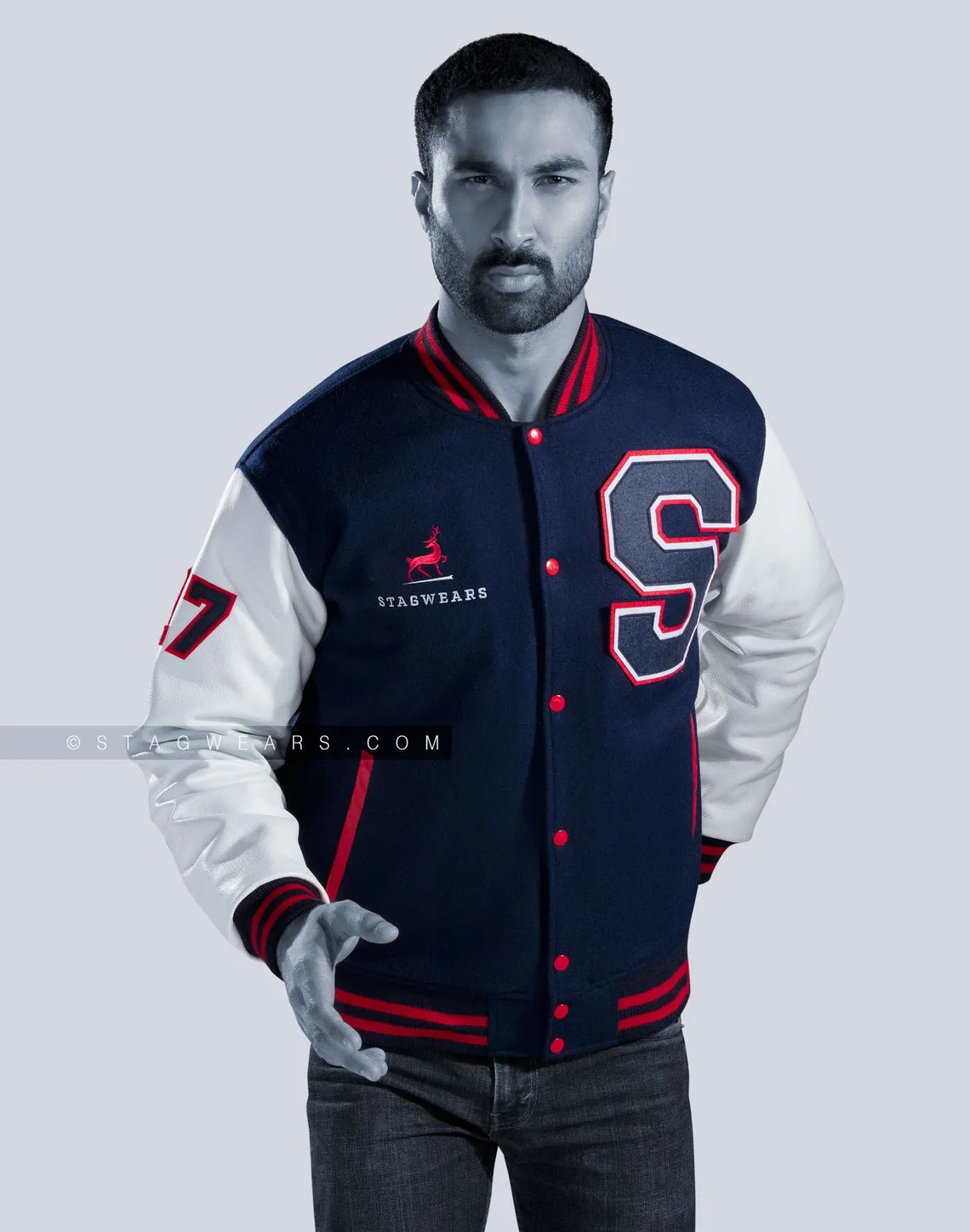 Custom Varsity Jackets Leather Sleeves | Men & Women