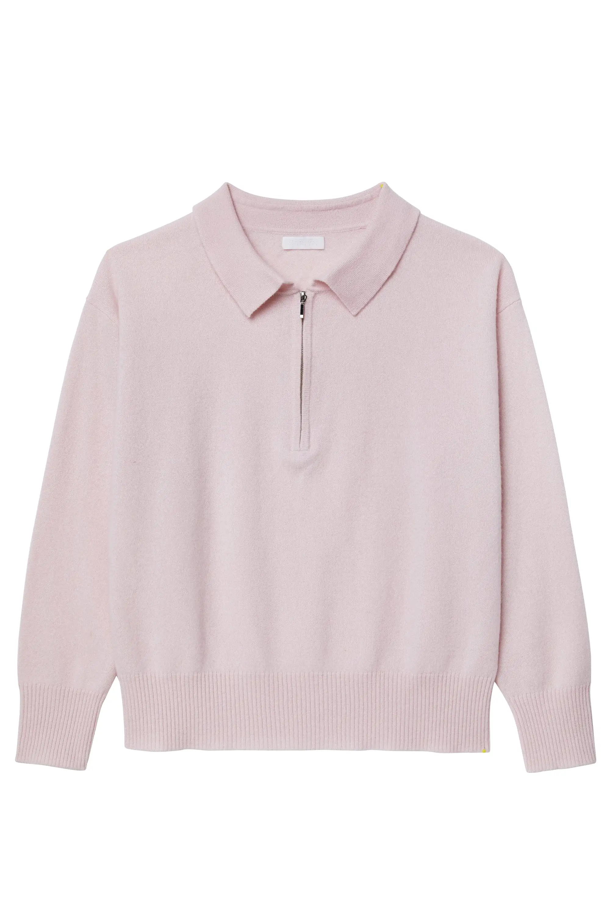 Darlene Collar Sweater in Blushing