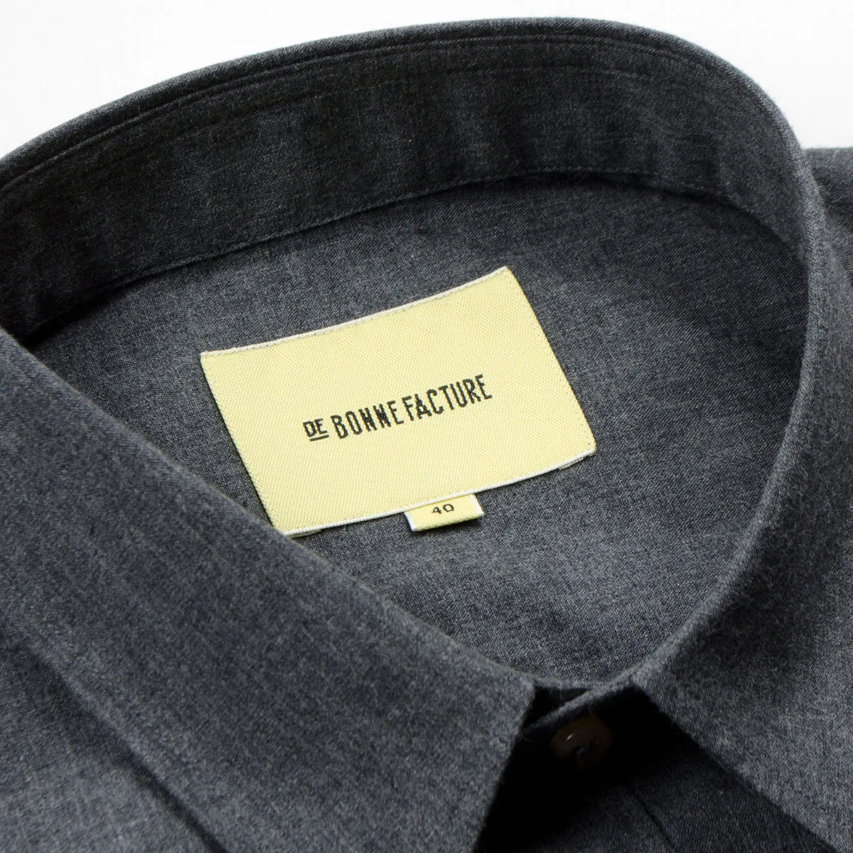 De Bonne Facture - Essential Shirt - Dark Grey