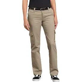 Dickies Stretch Cargo Women's Work Pant FP888DS - Beige