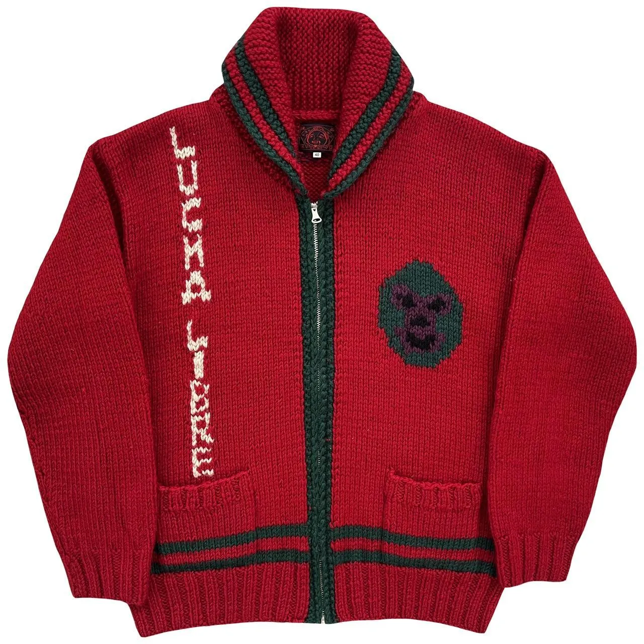 Evisu Cowichan Knitted Cardigan