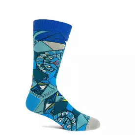 Frank Lloyd Wright Imperial Peacock Sock