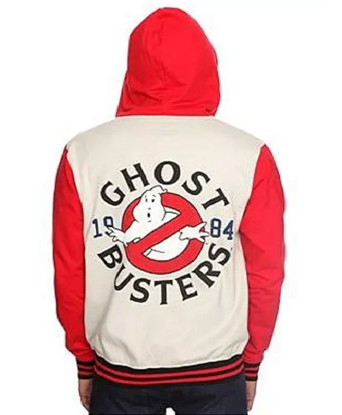 Ghostbusters Stylish Logo Varsity Jacket - Famous Jackets