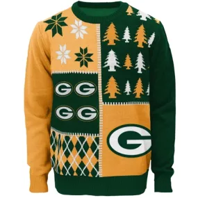 Green Bay Packers Youth Long Sleeve Ugly Sweater