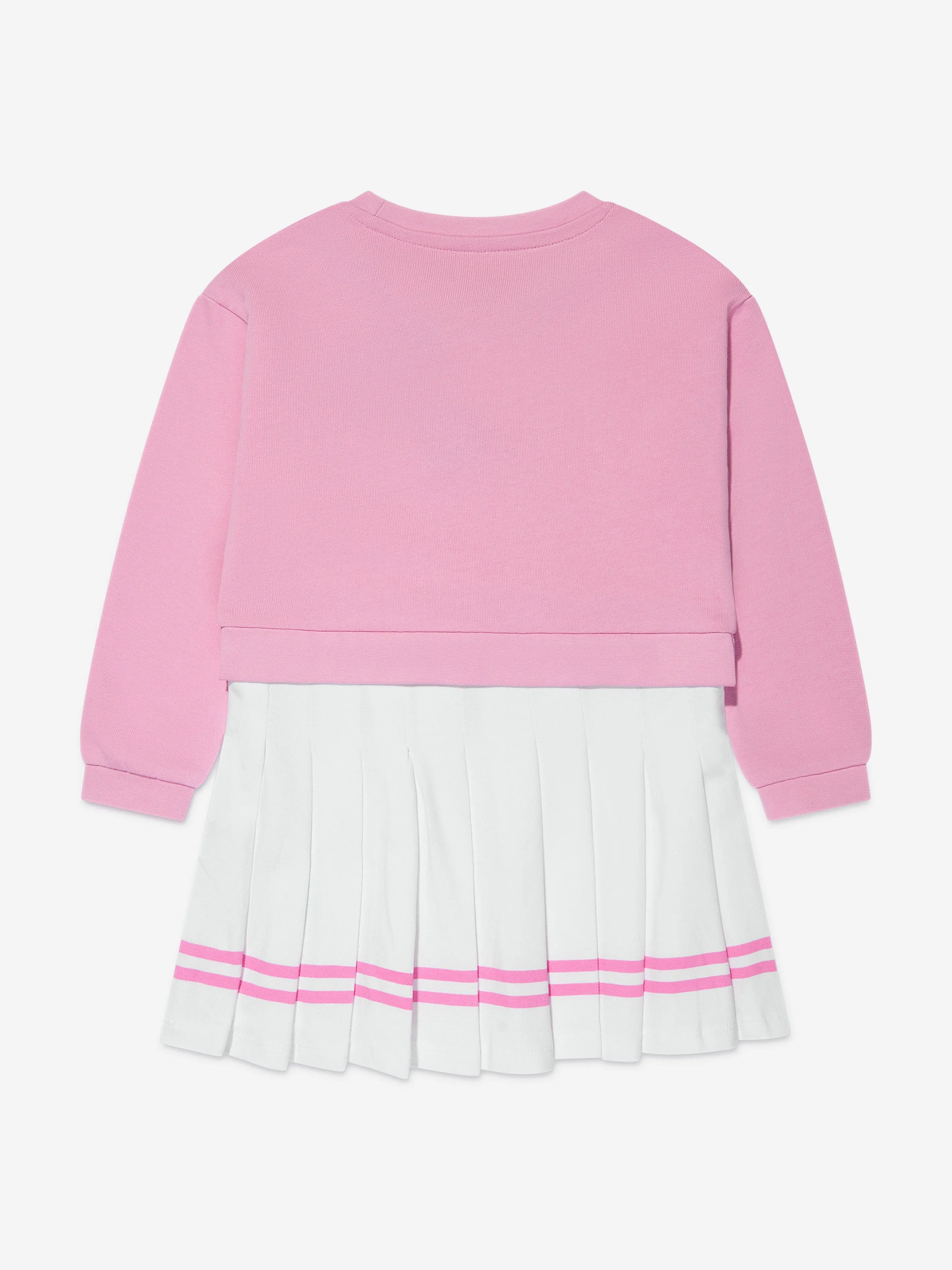 Guess Girls Logo Sweater Dress in Pink