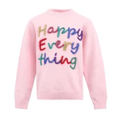 Happy Everything Tinsel Sweater