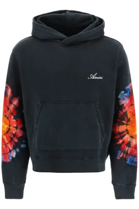 Hoodie With Tie Dye Sleeves