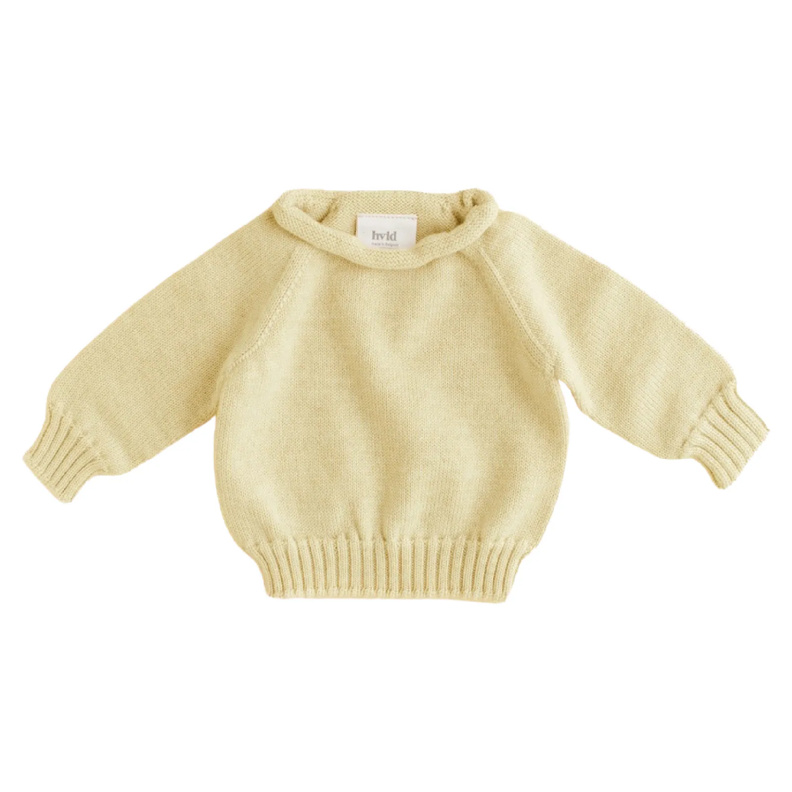 Hvid Sweater Georgette Light Yellow