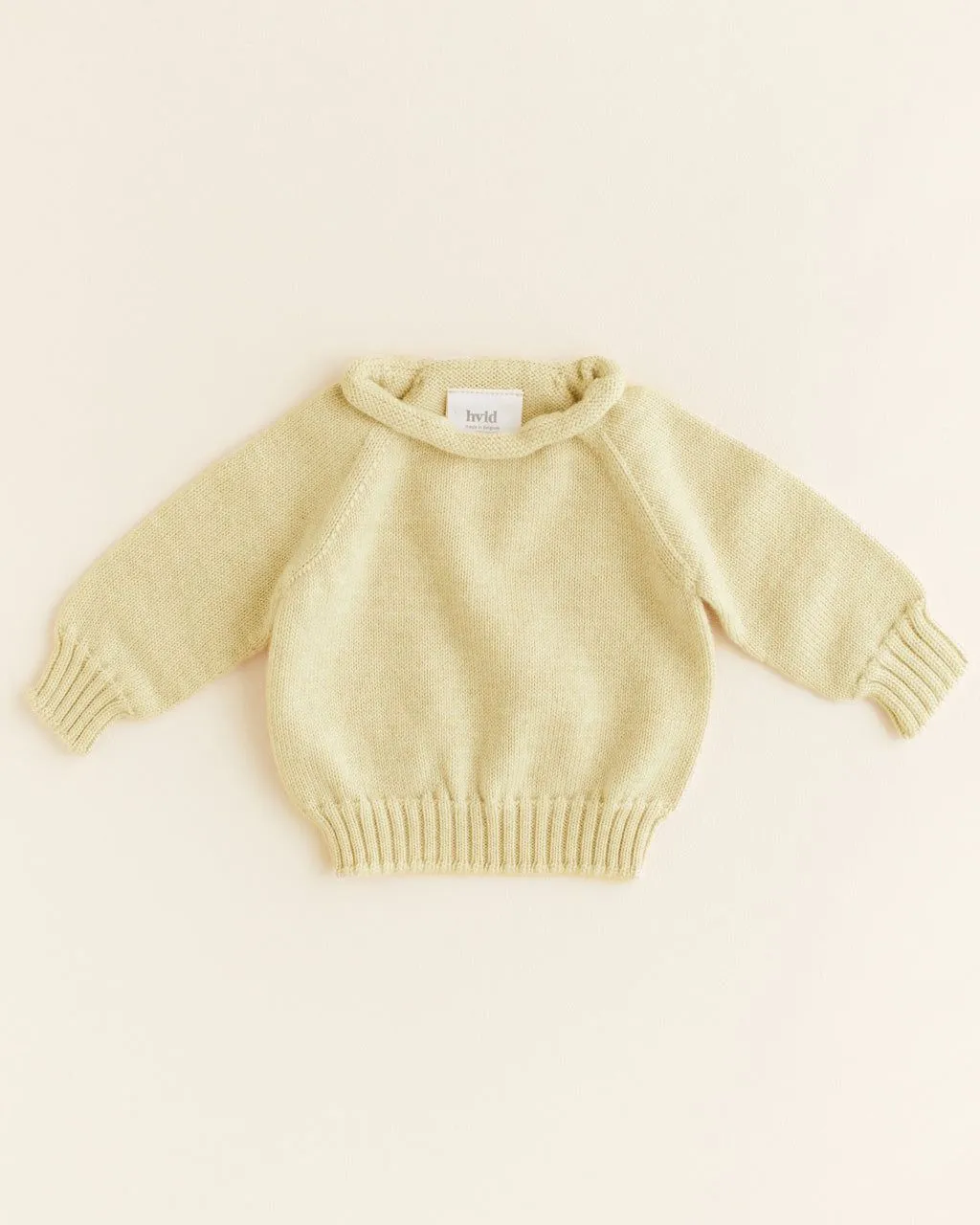 Hvid Sweater Georgette Light Yellow