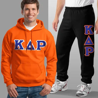 Kappa Delta Rho Hoodie and Sweatpants, Package Deal - TWILL