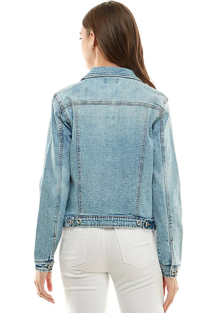 Ladies Casual Denim Jacket