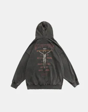 MADEEXTREME 'The Lord' Washed Hoodie