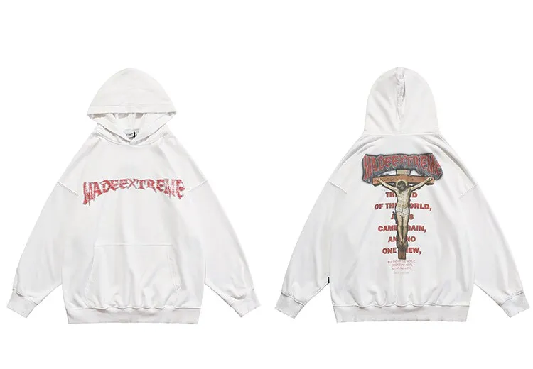 MADEEXTREME 'The Lord' Washed Hoodie