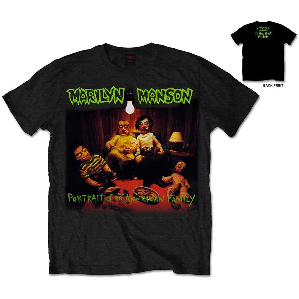 Marilyn Manson American Family Potrait Shirt