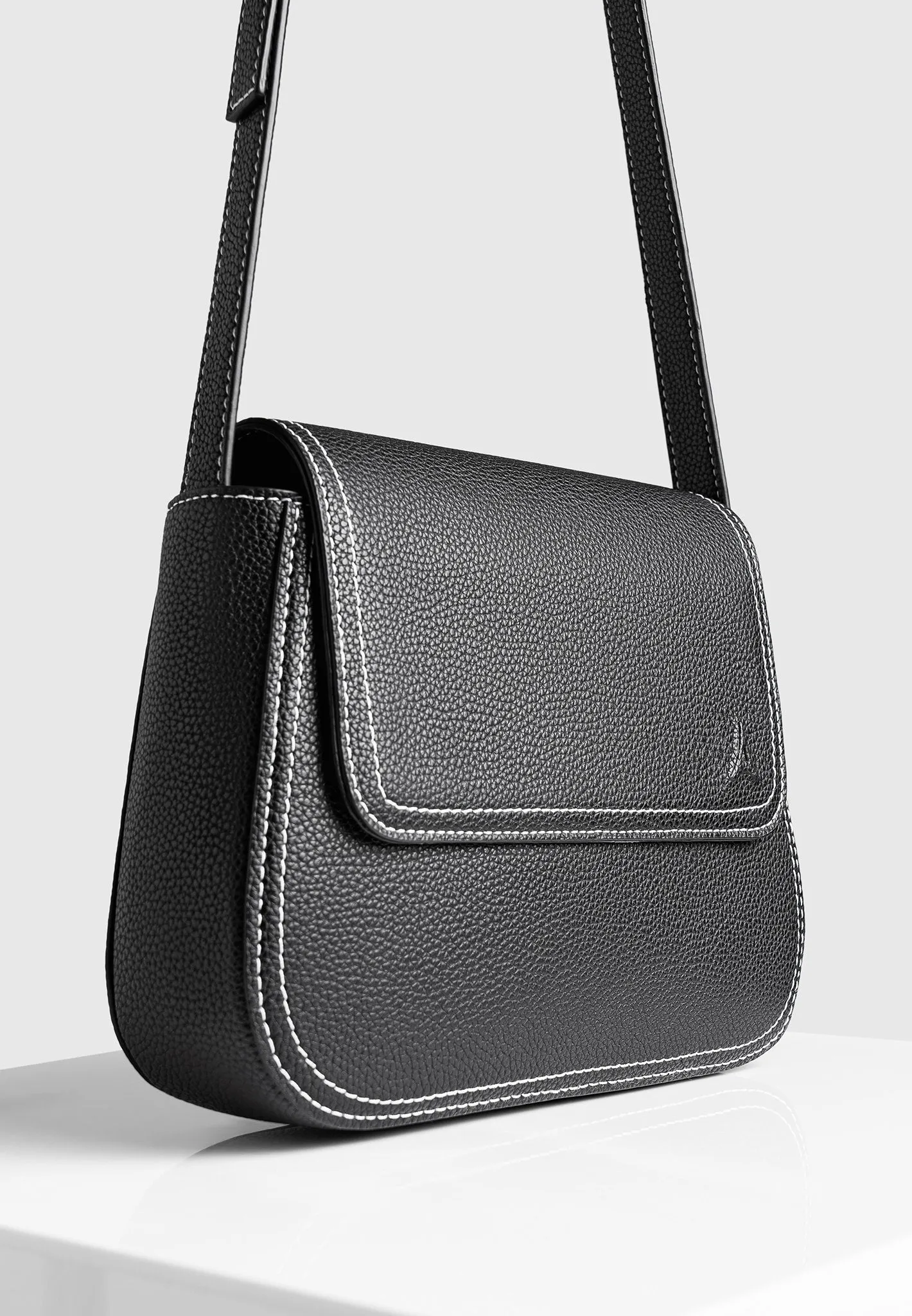 Marseille Crossbody  Bag - Black