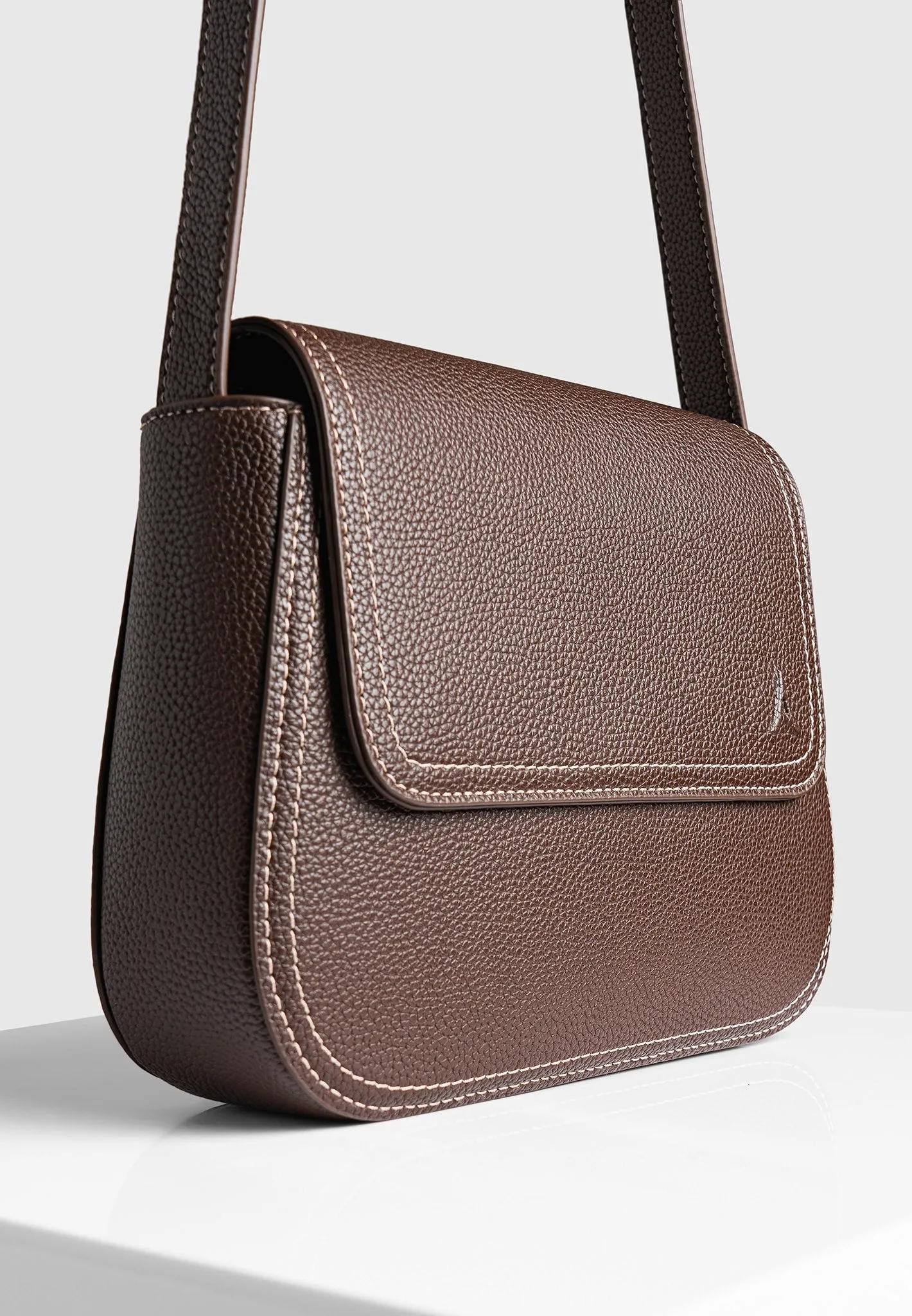 Marseille Crossbody  Bag - Brown