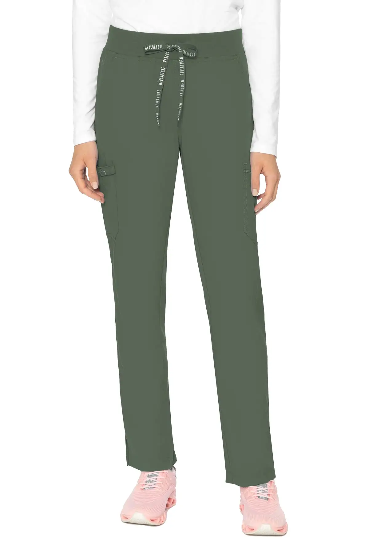 Med Couture Touch 7725 Women's Yoga 2 Cargo Pant - PETITE