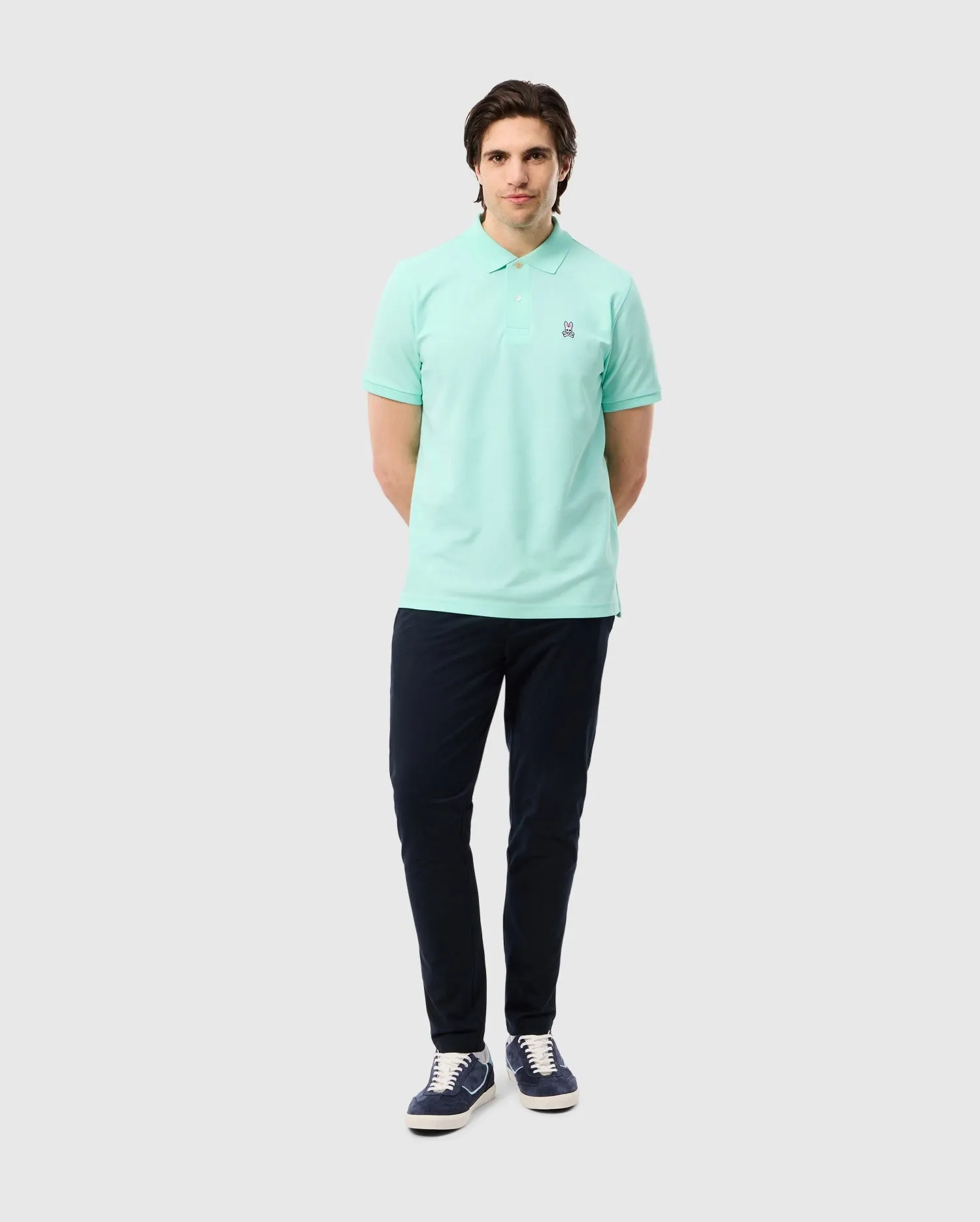 MENS CLASSIC PIQUE POLO SHIRT - B6K001C200