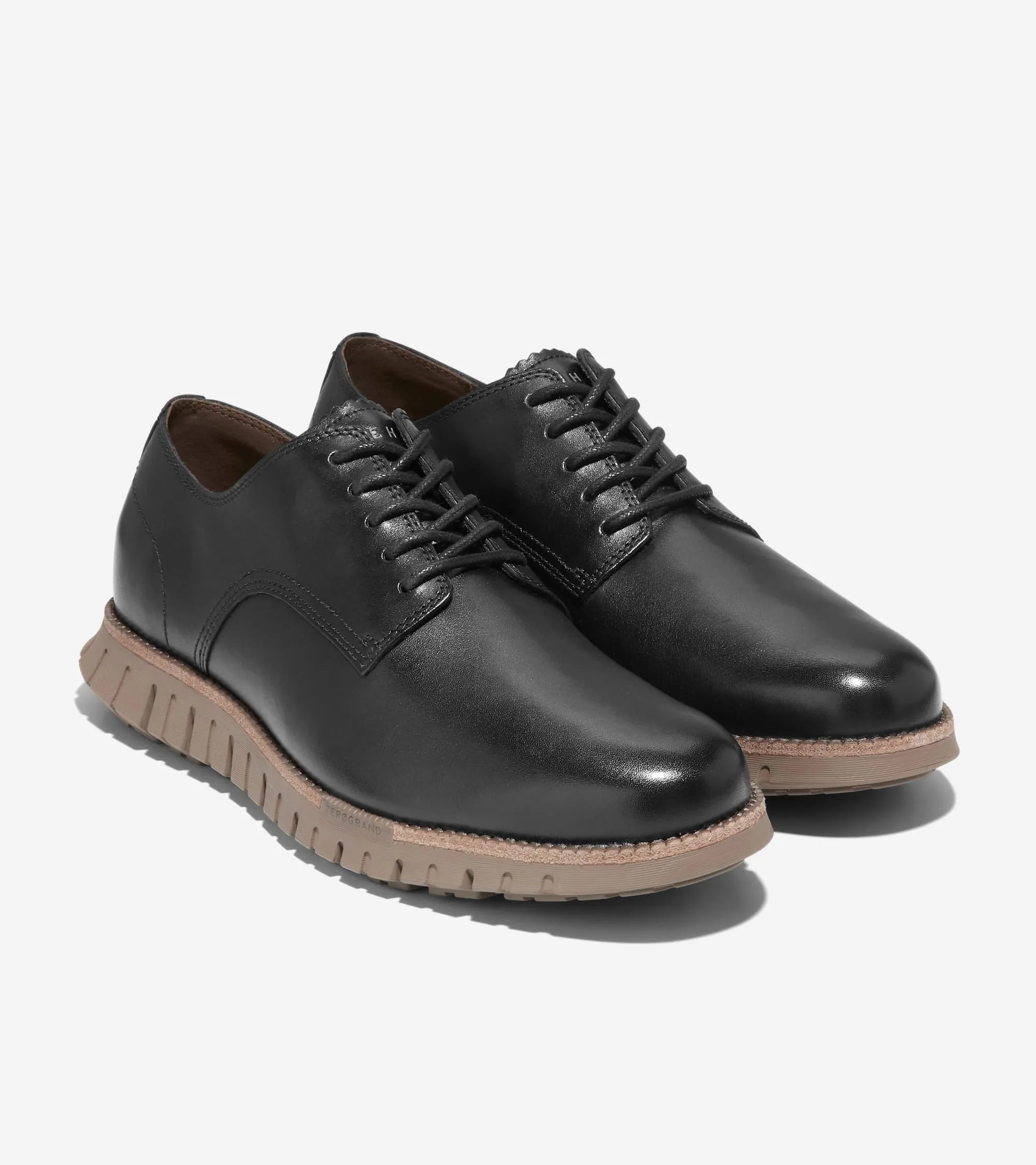 Men's ZERGRAND Remastered Plain Toe Oxfords