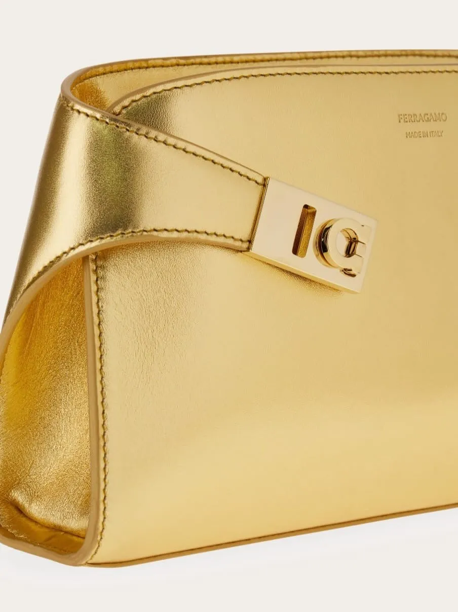 Metallic Hug mini crossbody bag