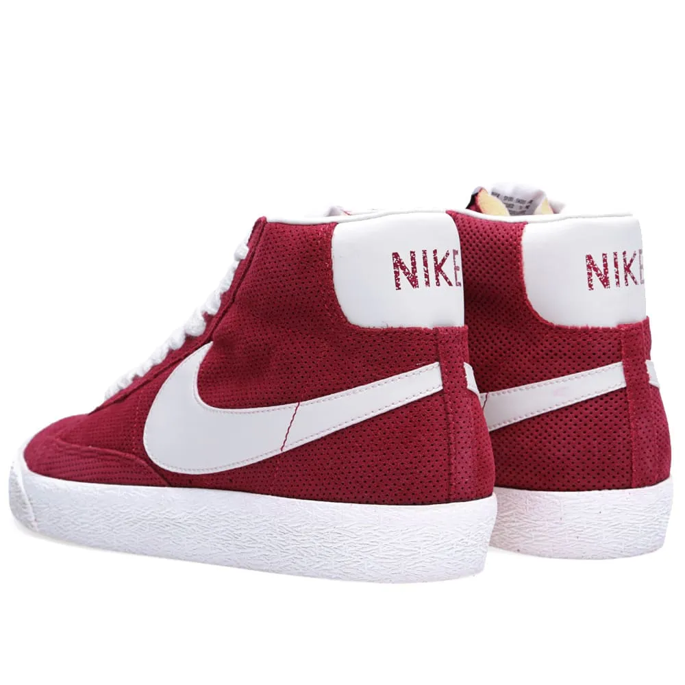 Nike Blazer Mid PRM VNTG SuedeNoble Red