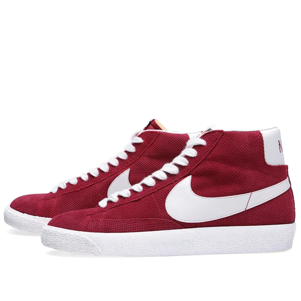 Nike Blazer Mid PRM VNTG SuedeNoble Red