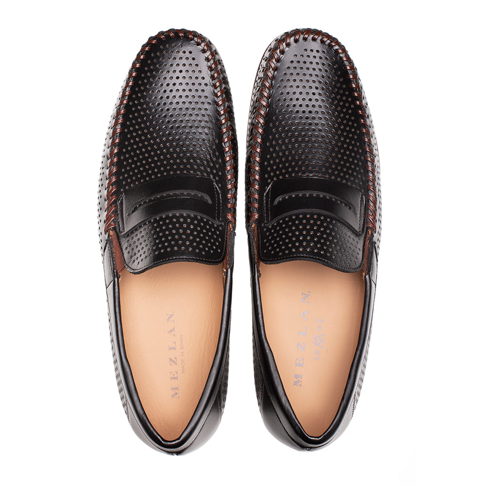 Perforated Penny Moccassin