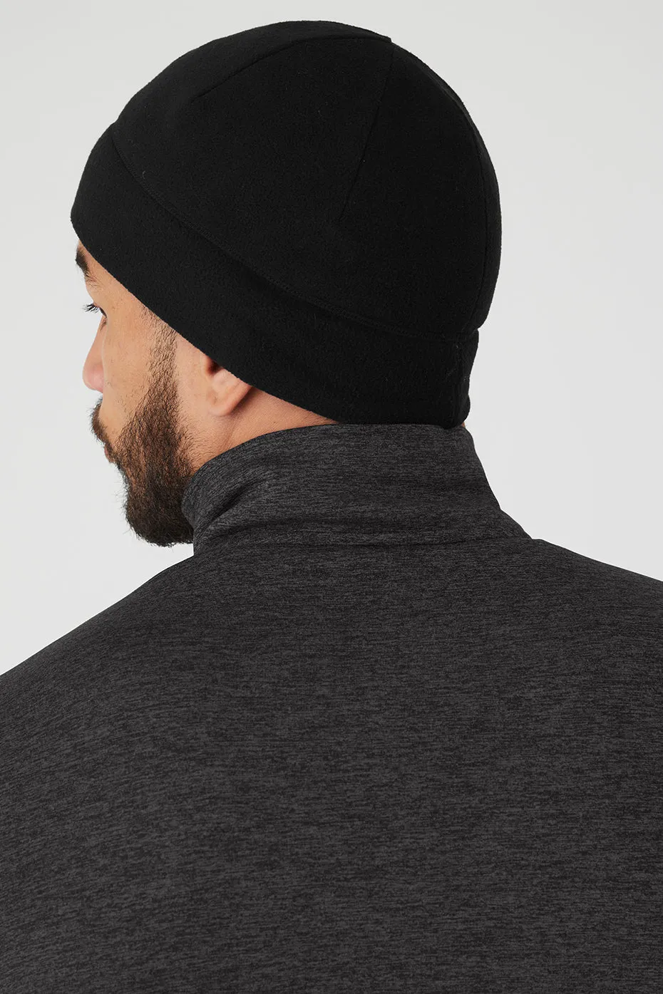 Performance Fleece Beanie - Black